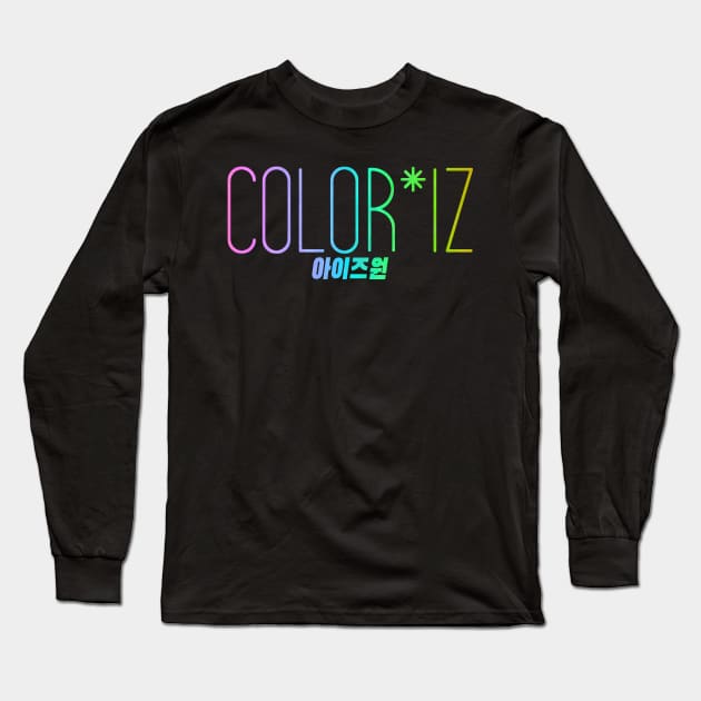 Izone Coloriz Long Sleeve T-Shirt by hallyupunch